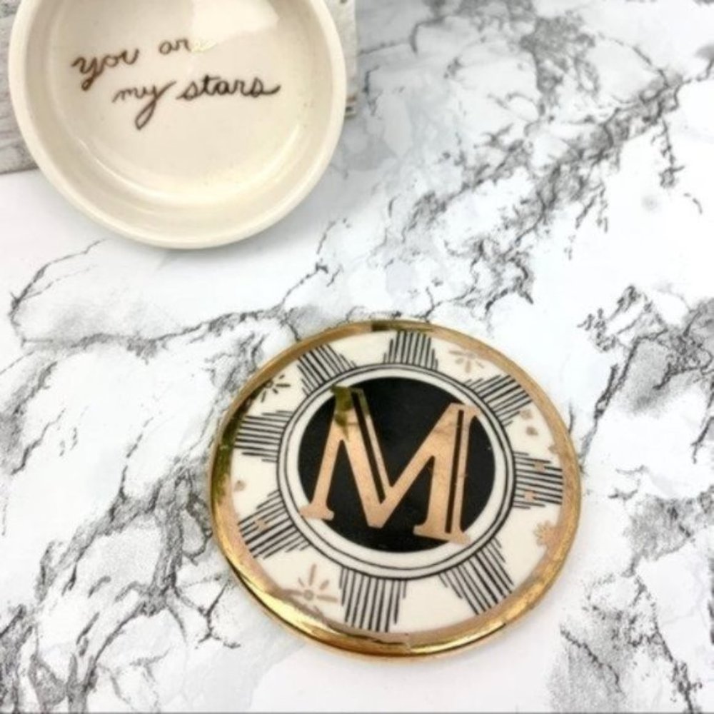 Anthropologie Celestial Trinket Dish - Picture 8 of 12